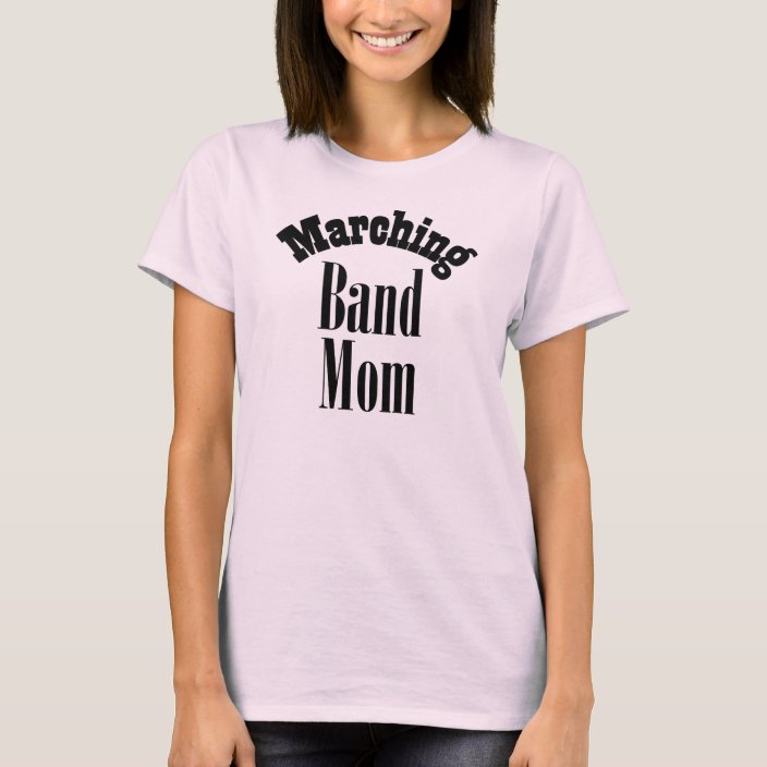 marching band mom shirts