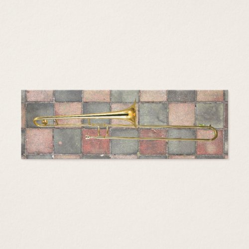 Trombone Marks the Spot Business Card Templates