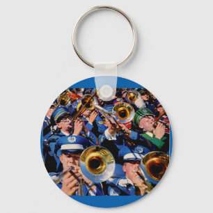 trombone mob AKA band geeks gone wild Keychain