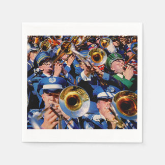 trombone mob AKA band geeks gone wild Paper Napkins