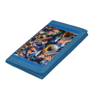 trombone mob AKA band geeks gone wild Trifold Wallet