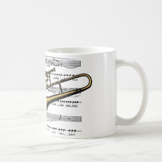 Trombone Musical 14 B Coffee Mug