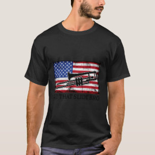 Trombone Musician Musical Marching Band Trombonist T-Shirt