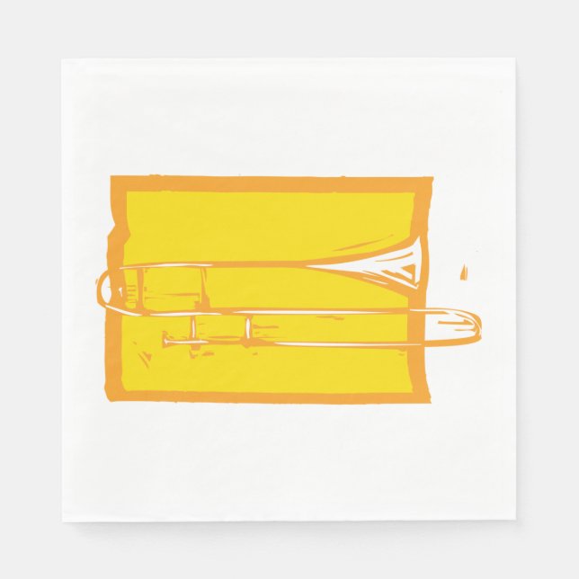 Trombone Napkins (Front)