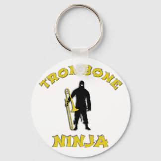 Trombone Ninja Keychain