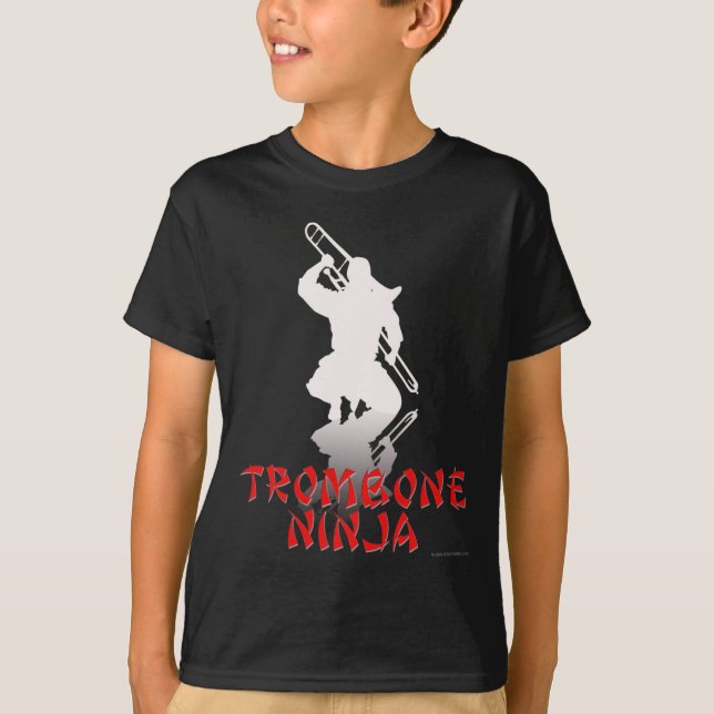 Trombone Ninja T-Shirt (Front)