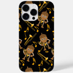 Trombone Nut Music Notes Black