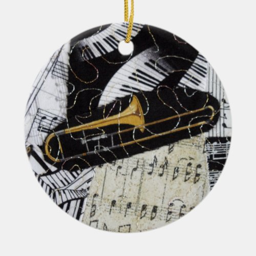 Trombone Ornament