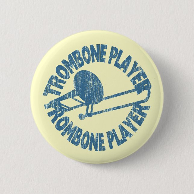 Trombone Player Button (Front)