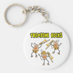 Trombone Rocks Keychain