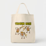 Trombone Rocks Tote Bag