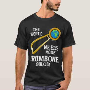Trombone Solos  Musical Instrument T-Shirt