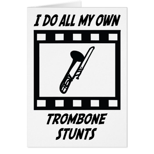 Trombone Stunts Cards (Front)