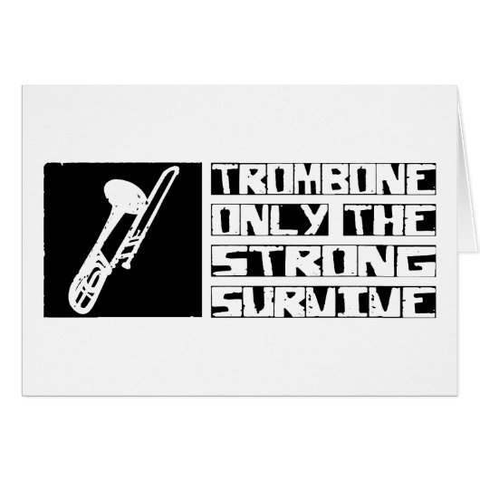 Trombone Survive Cards (Front Horizontal)