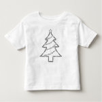 Trombone Text Christmas Tree T-Shirt