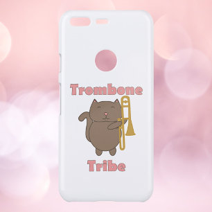 Trombone Tribe Cute Cat Pink Letters Uncommon Google Pixel Case