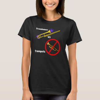 Trombone v Trumpet (girl) T-Shirt