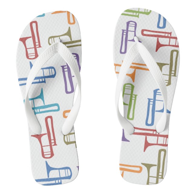 Trombones Flip Flops (Footbed)