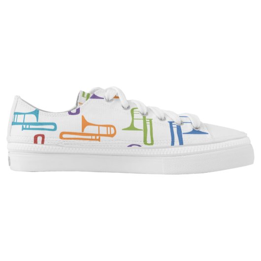 Trombones Low-Top Sneakers (Left Shoe Inside)