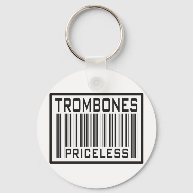 Trombones Priceless Keychain (Front)