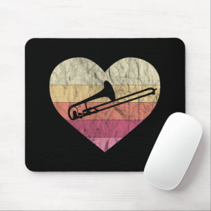 Trombonist Loves Playing Trombone Mouse Pad