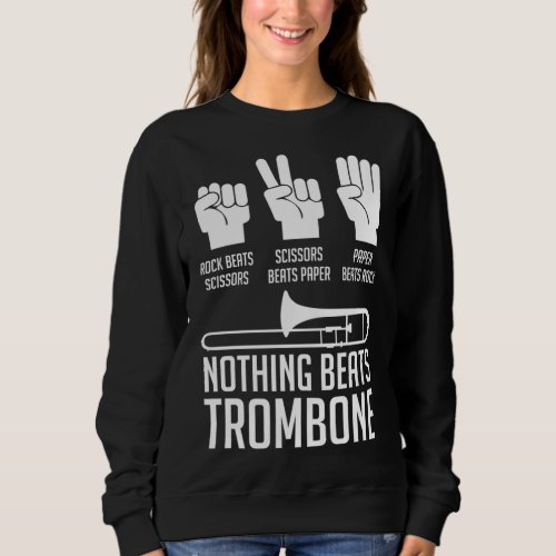 Trombonist Music Band Trombone Sweatshirt