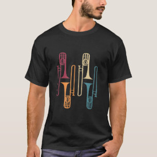 Trombonist Musician Gift Musical Instrument Trombo T-Shirt