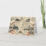 Trompe l’œil of a Map of Italy | P. Verburght Card