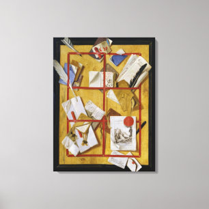 Trompe l'Oeil Canvas Print
