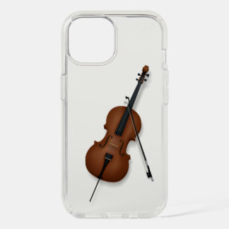 Trompe L'oeil Cello with Bow Classical Music iPhone 15 Case