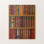 Trompe L&#39;oeil &quot;french Library&quot;. Jigsaw Puzzle at Zazzle