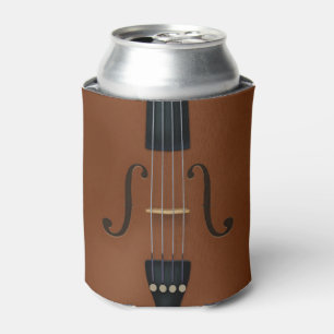 Trompe L'oeil Violin Viola Cello Strings F-holes Can Cooler