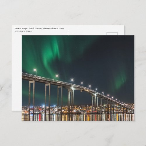 Tromso Bridge Postcard