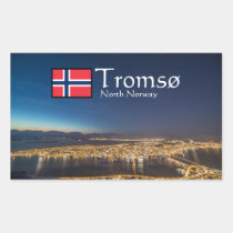 Tromsø Norway Aurora Borealis Fridge Magnet Souvenir