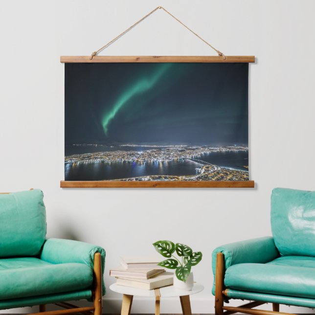 Tromso Northern Light Hanging Tapestry (Living Room)