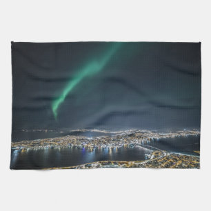 Tromso Northern Light Kitchen Towel