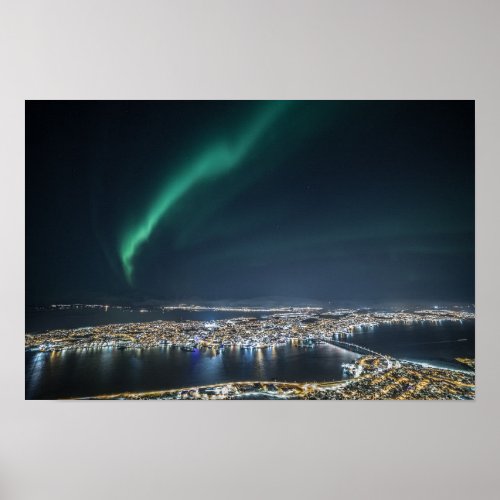 Tromso Northern Light Poster