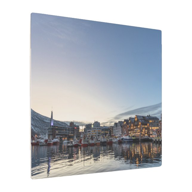 Tromso Norway Metal Print (Angled)