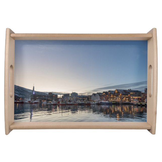 Tromso Norway Serving Tray (Front)