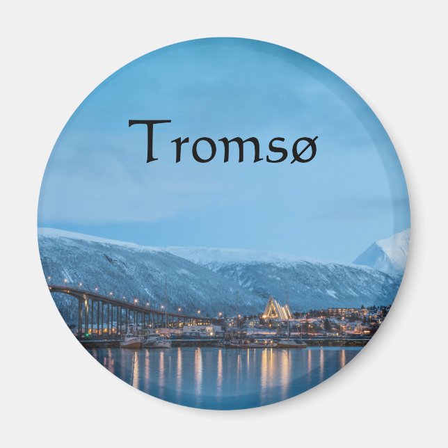 Tromso Norway Souvenir Magnet (Front)