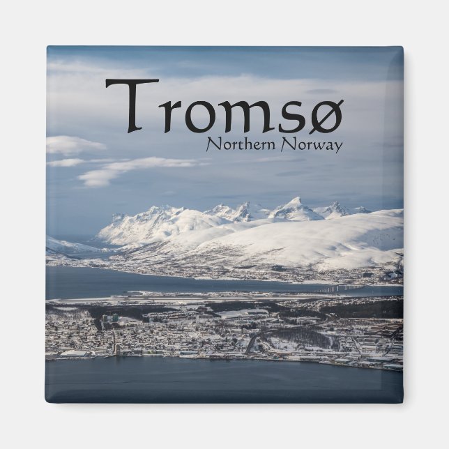 Tromso Norway Souvenir Magnet (Front)