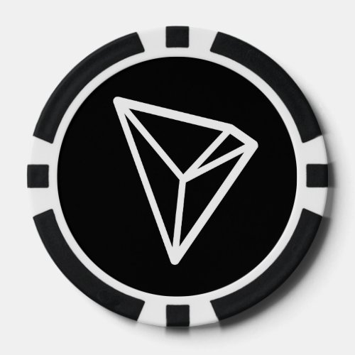 TRON TRX Logo Poker Chips