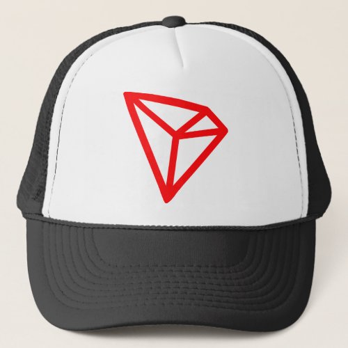 tron_trx_logo trucker hat