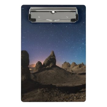 Trona And The Milky Way Mini Clipboard by usdeserts at Zazzle