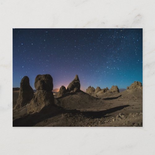Trona and the Milky Way Postcard