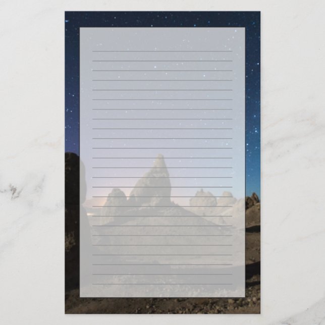 Trona and the Milky Way Stationery (Front)