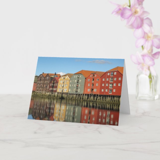 Trondheim Norway Card (Orchid)