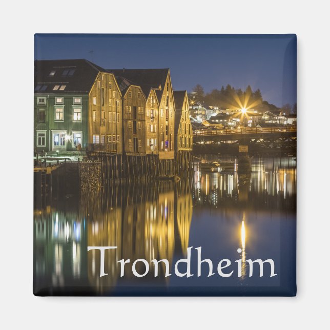 Trondheim Norway Magnet (Front)