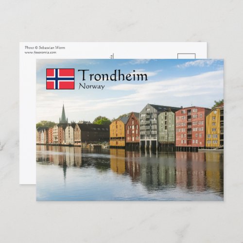 Trondheim Norway Postcard