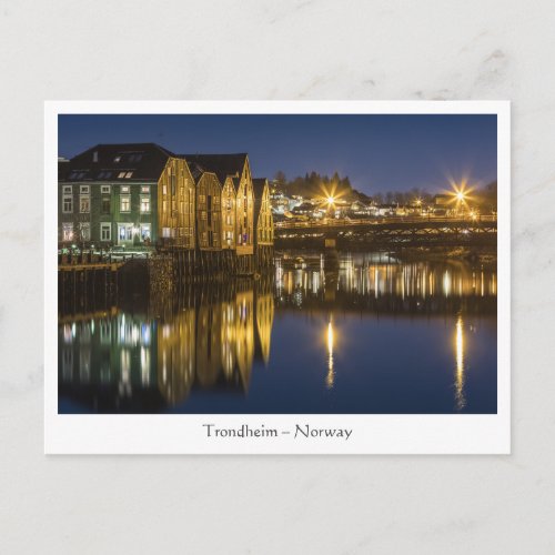 Trondheim Norway Postcard